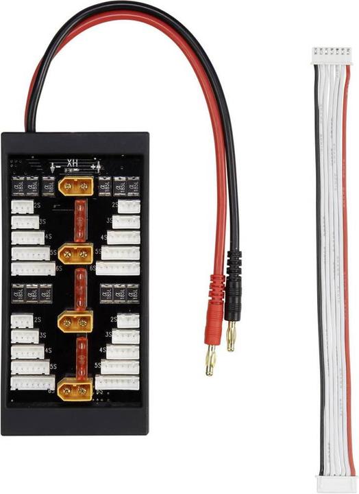 Voltcraft Ladeboard XT60 4-fach mit Sicherung