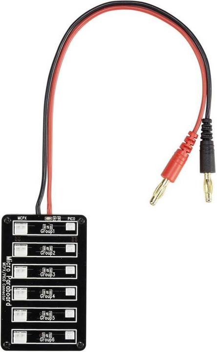 Produktbild Voltcraft Ladeboard Micro JST & JST 6-fach mit Sicherung
