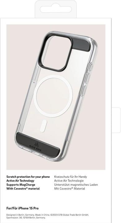 Actual product image Black Rock Mag Air Protection (Apple iPhone 15 Pro)