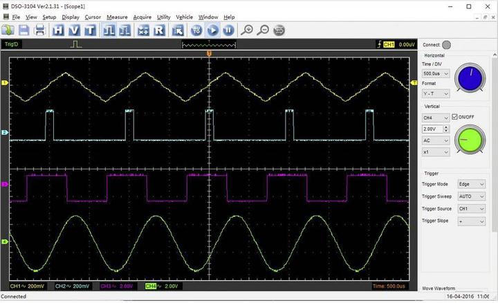 Image du produit Voltcraft Tête d'oscilloscope USB (CAT I)