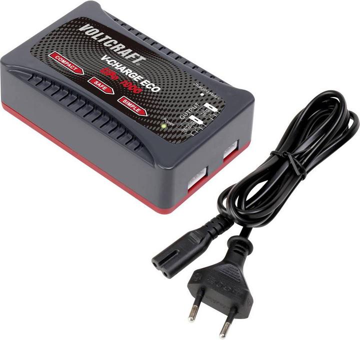 Voltcraft Ladegerät V-Charge Eco 1000