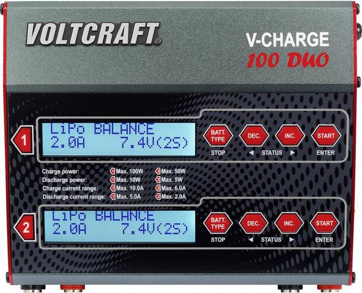 Image du produit Voltcraft Chargeur multifonction V-Charge 00 Duo