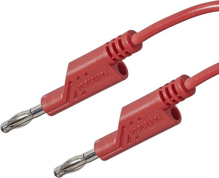 Produktbild Voltcraft 4 mm PVC-Messleitung 1 mm² 1 m