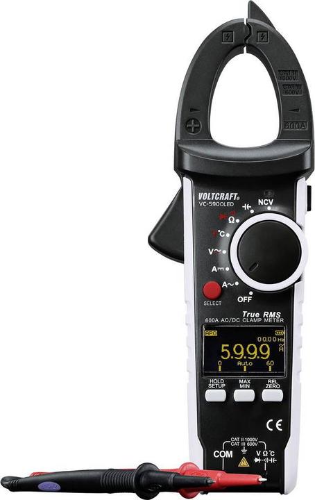 Actual product image Voltcraft Current Probe digital VC-590OLED (CAT III 600V, CAT II 1000V)