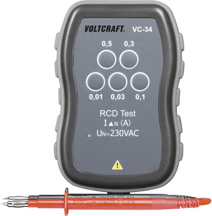 Produktbild Voltcraft FI-Schnelltester (CAT III 250V)