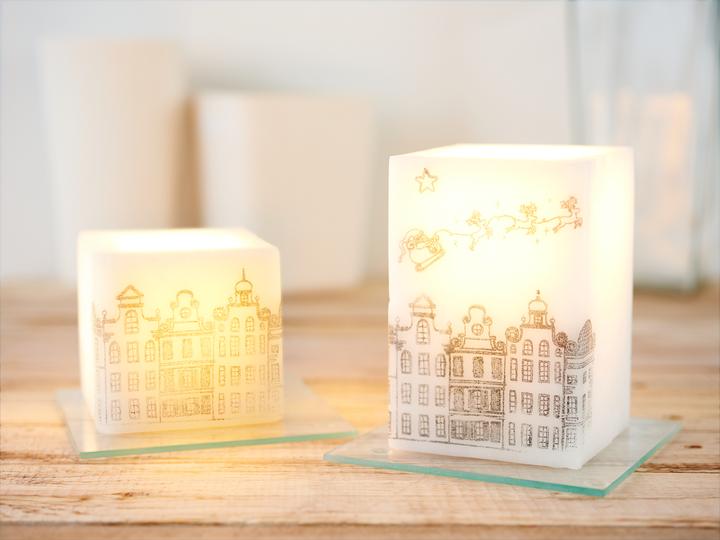 Image du produit VBS Tampon en silicone "rangée de maisons