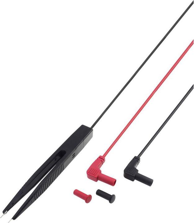 Produktbild Voltcraft Messleitung 1.14m mit Pinzette