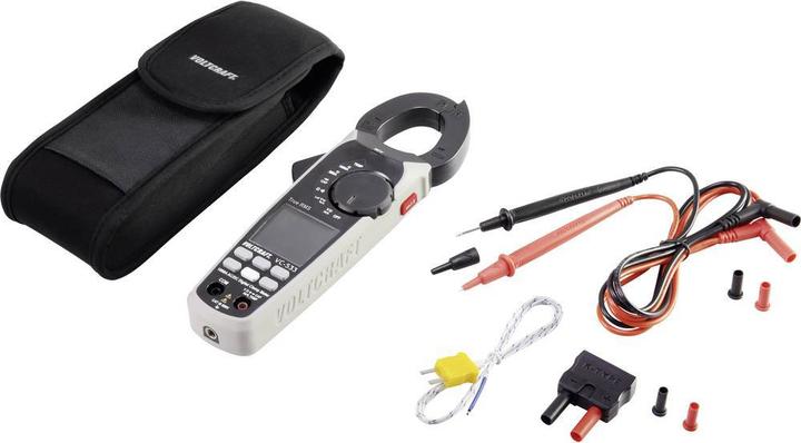 Actual product image Voltcraft VC533 Current clamp AC/DC (CAT III 600V)