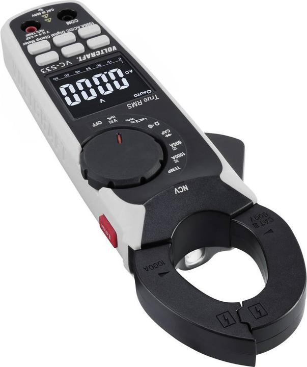 Actual product image Voltcraft VC533 Current clamp AC/DC (CAT III 600V)