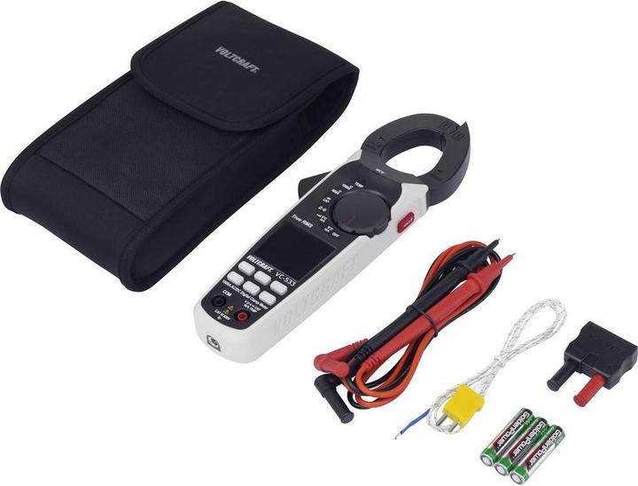 Actual product image Voltcraft VC533 Current clamp AC/DC (CAT III 600V)