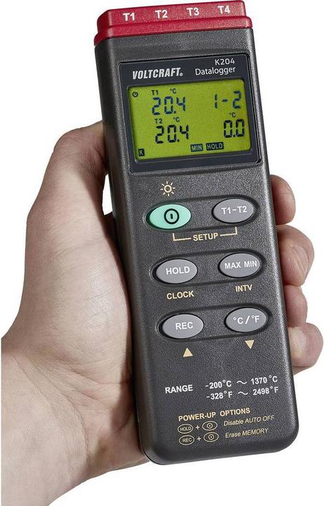 Produktbild Voltcraft Digital-Thermometer K204
