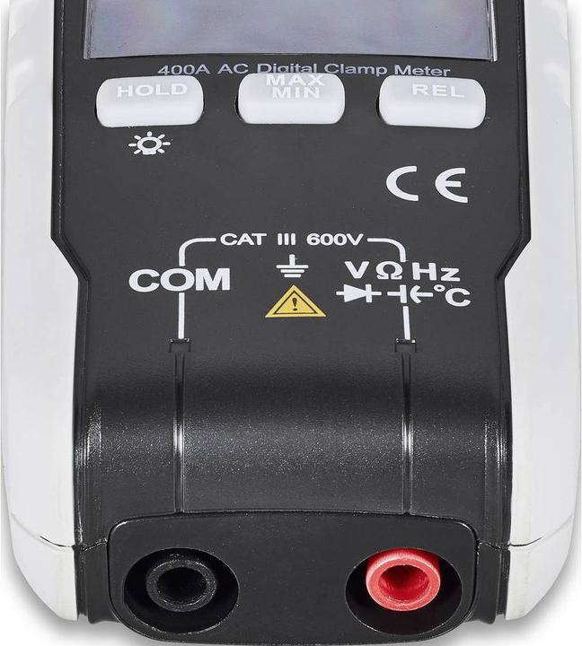 Produktbild Voltcraft Digitales TrueRMS AC-Stromzangen-Multimeter (CAT III 600V)