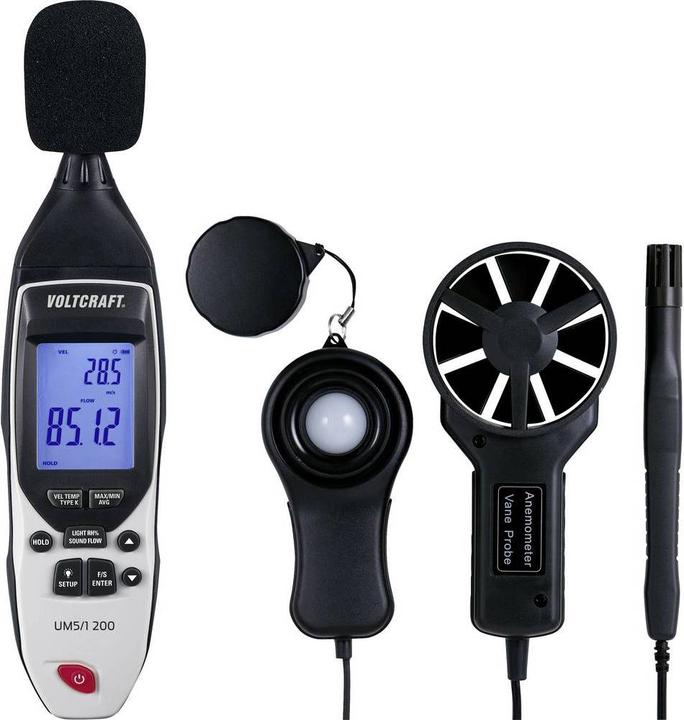 Actual product image Voltcraft Temperature adapter environmental meter