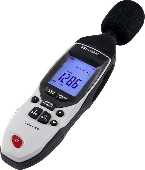 Actual product image Voltcraft Temperature adapter environmental meter