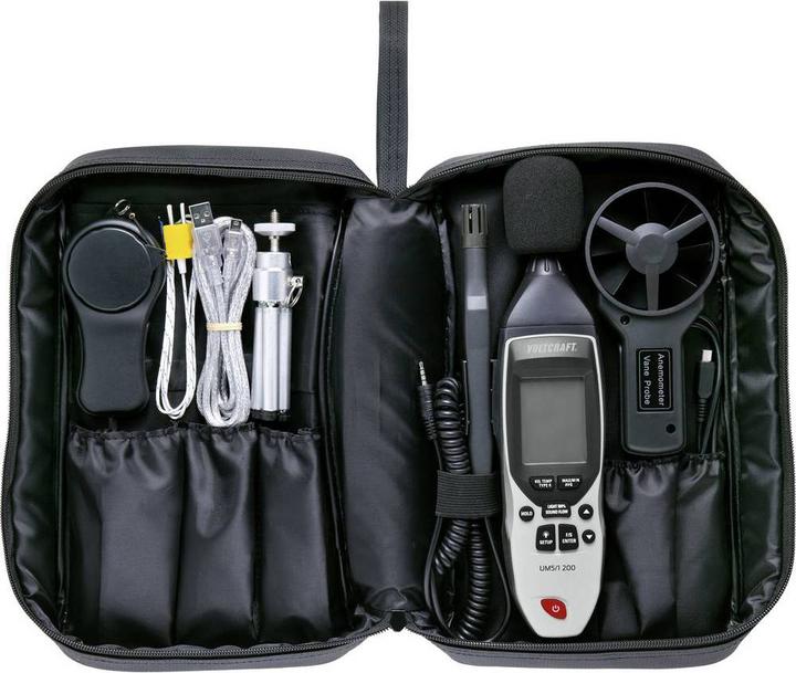 Actual product image Voltcraft Temperature adapter environmental meter