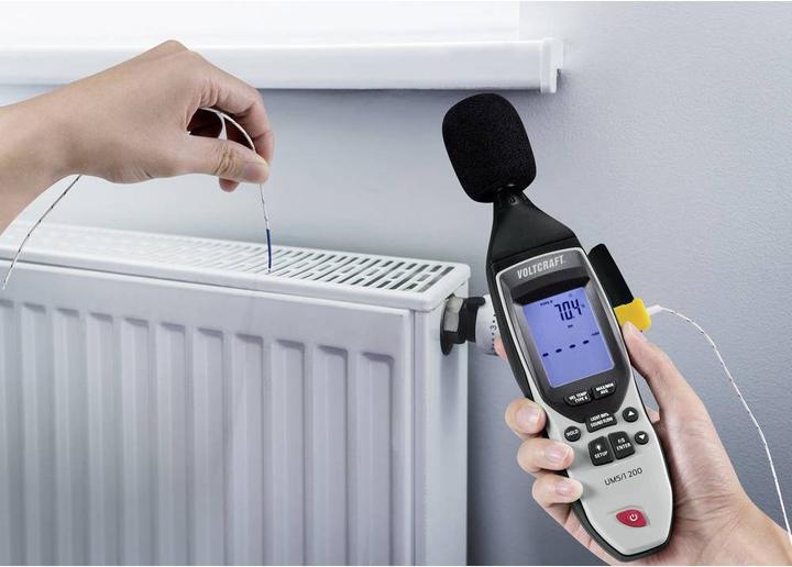 Actual product image Voltcraft Temperature adapter environmental meter