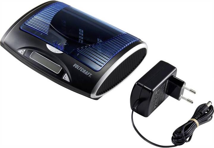 Produktbild Voltcraft Universal-Ladegerät P600-LCD mit USB (1 Stk., AA, AAA, 9V Block, C, D, Ladegerät ohne Akku)