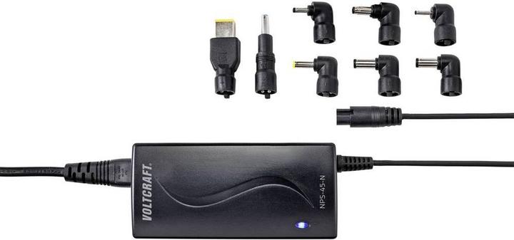 Actual product image Voltcraft Notebook power supply NPSA-45-N (45 W)
