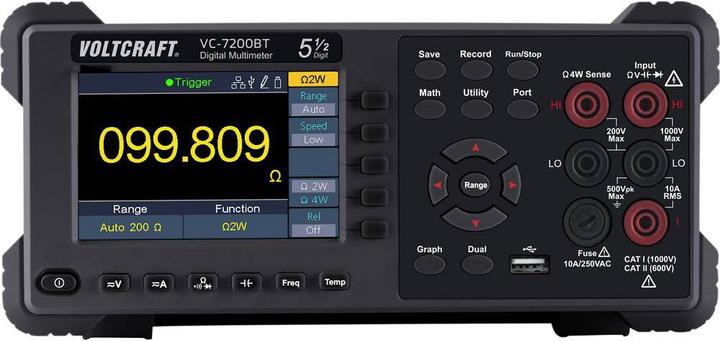 Actual product image Voltcraft Table multimeter (CAT I 1000V, CAT II 600V)