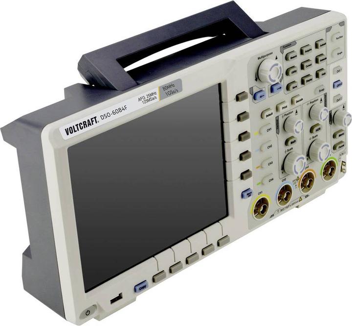 Produktbild Voltcraft Digital-Oszilloskop DSO-6084F (CAT II)