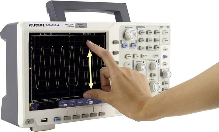 Produktbild Voltcraft Digital-Oszilloskop DSO-6084F (CAT II)