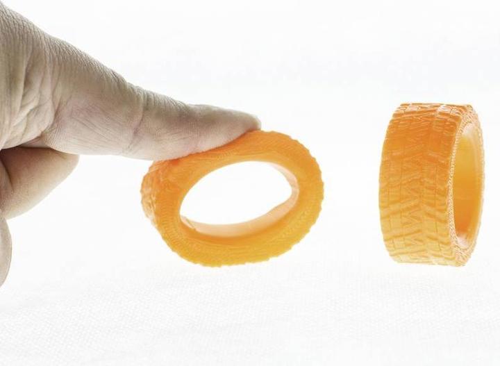 Produktbild Polymaker PD01006 PolyFlex TPU-95A Filament TPU flexibel 1.75 mm 750 g Orange 1 (TPU, 1.75 mm, 750 g, Orange)