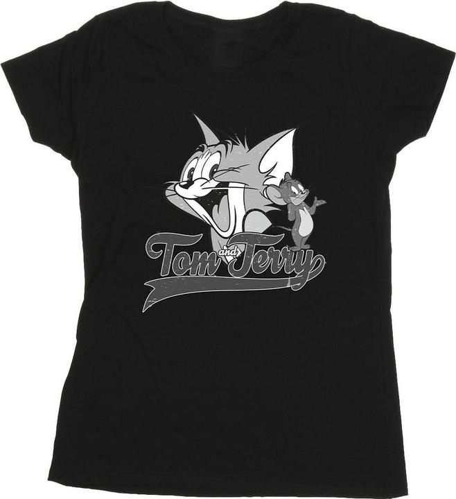Tom & Jerry Greyscale Square TShirt (M)