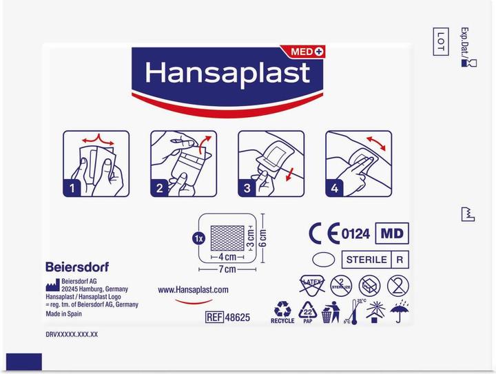 Actual product image Hansaplast Sensitive (5 x)