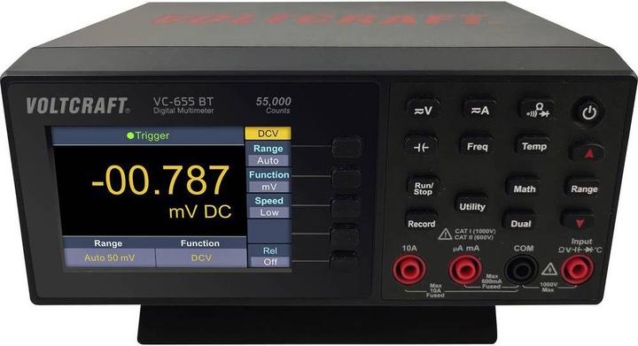 Voltcraft Tisch-Multimeter (CAT II 600V, CAT I 1000V)