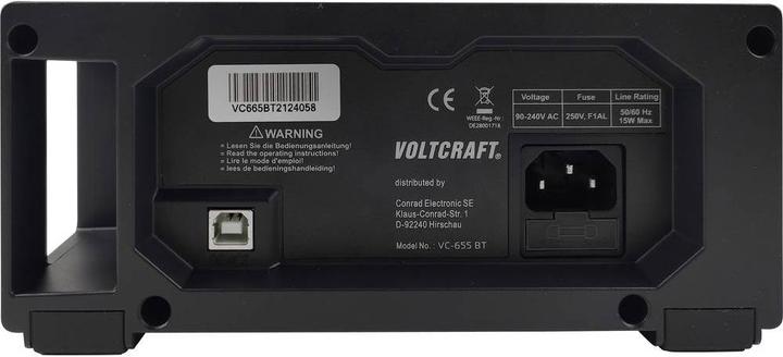 Productafbeelding Voltcraft Tafel Multimeter Digitaal (CAT II 600V, CAT I 1000V)