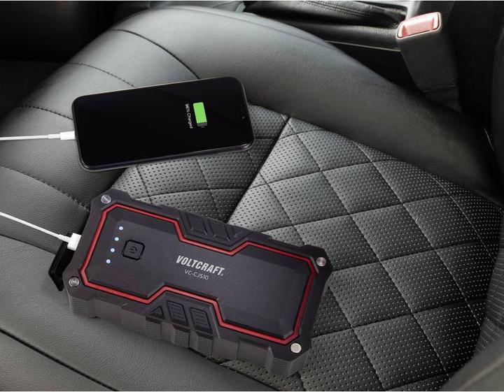 Actual product image Voltcraft Quick start system 1200A plus PD bank (1200 A, 16000 mAh)