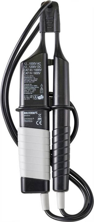 Image du produit Voltcraft VC-65 SE Testeur de tension bipolaire CAT III 1000 V, CAT IV 600V Acoustique, LCD, LED (CAT III 1000V, CAT IV 600V)