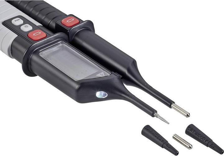 Image du produit Voltcraft VC-65 SE Testeur de tension bipolaire CAT III 1000 V, CAT IV 600V Acoustique, LCD, LED (CAT III 1000V, CAT IV 600V)