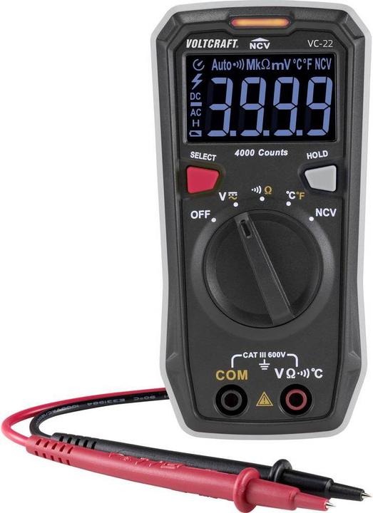 Image du produit Voltcraft Multimètre (CAT III 600V)