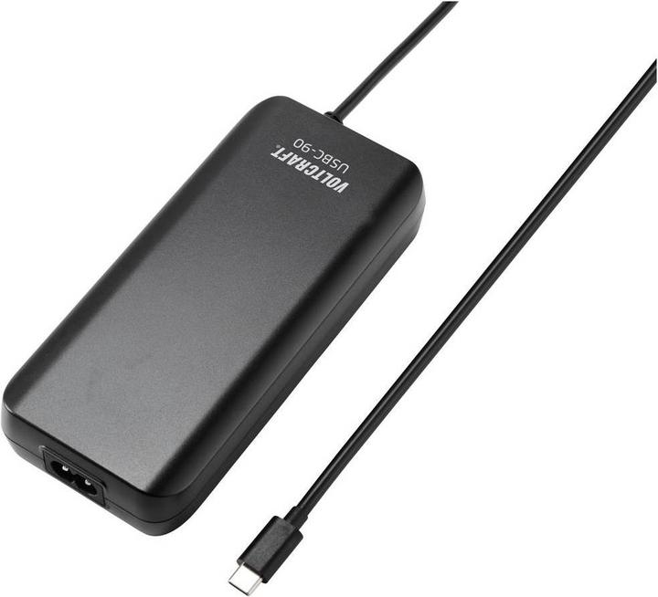 Voltcraft USBC-90 Adaptateur secteur pour ordinateur portable 90 W 5 V/DC 9 12 15 20 V/DC (90 W)