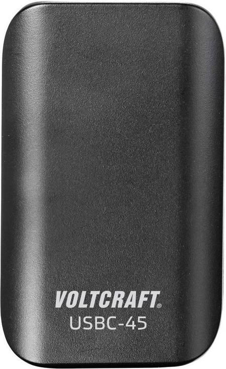 Actual product image Voltcraft Notebook power supply 45 W 5 V/DC 9 12 15 20 V/DC 3 A (45 W)