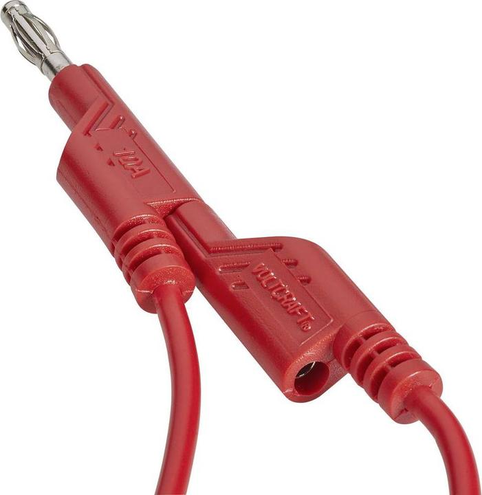 Produktbild Voltcraft 4 mm PVC-Messleitung 1 mm² 1 m