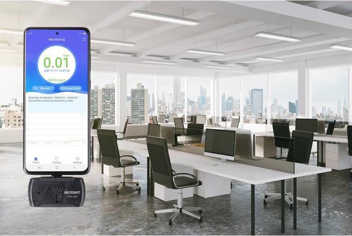 Image du produit Voltcraft FAS-100 Appareil de mesure du formaldéhyde