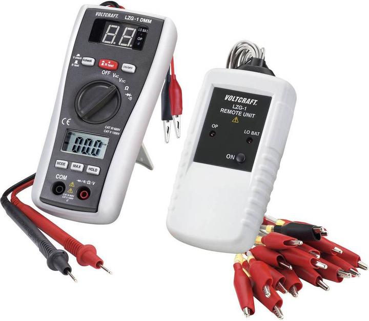 Immagine prodotto Voltcraft Multimetro con allocatore di linea DMM LZG-1 (CAT III 600V)