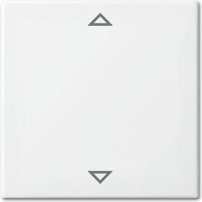 Actual product image Busch-Jaeger balance SI cover for 6430-914-102 blind control II alpine white