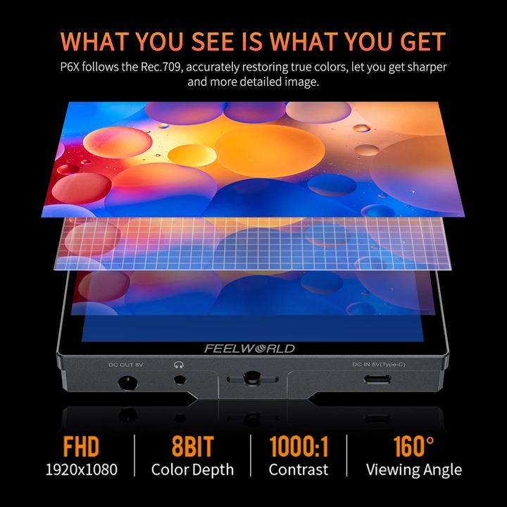 Image du produit Feelworld P6X (5.50", 4K)