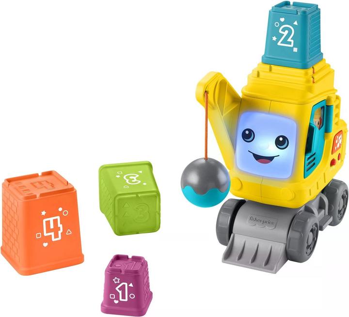Produktbild Fisher-Price Count & Stack Crane- (D, F, I, E)