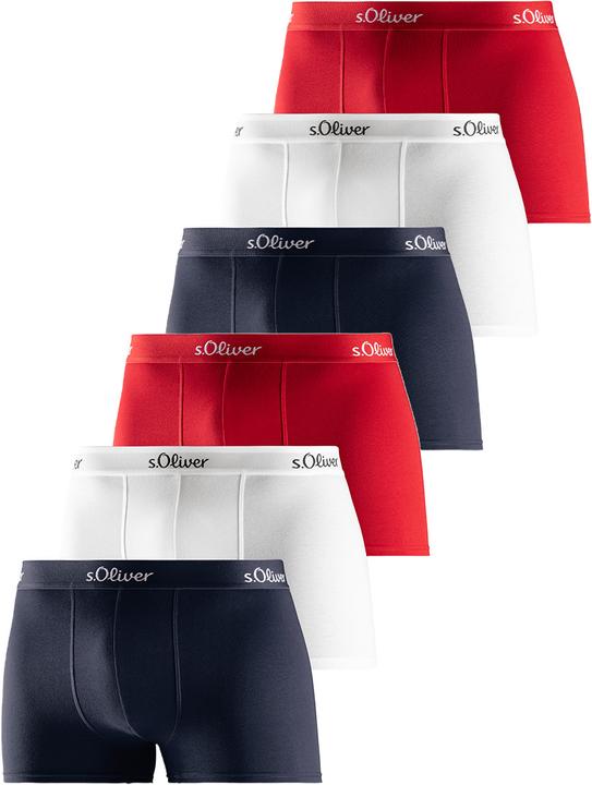 S.Oliver 6er Pack Basic Retro Short / Pant
