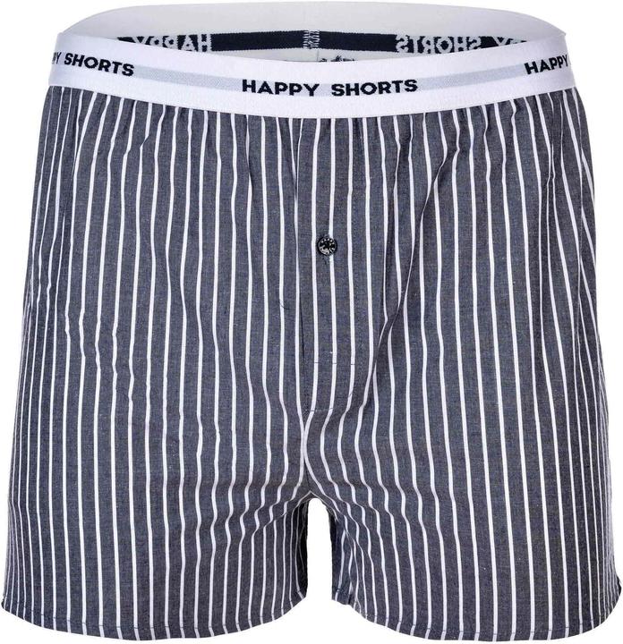 Immagine prodotto Happy shorts Boxer in tessuto dal taglio casual e confortevole (XL, confezione da 3)
