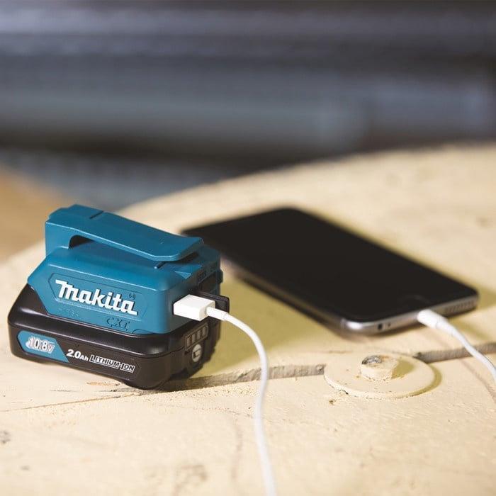 Produktbild Makita DEAADP06 USB Adapter für 10,8 V 12 V max für Li-Ion Akkus (10.8 V)
