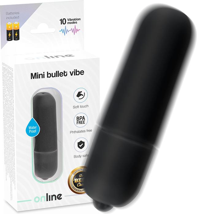 Produktbild Online Mini Bullet Vibe - Schwarz