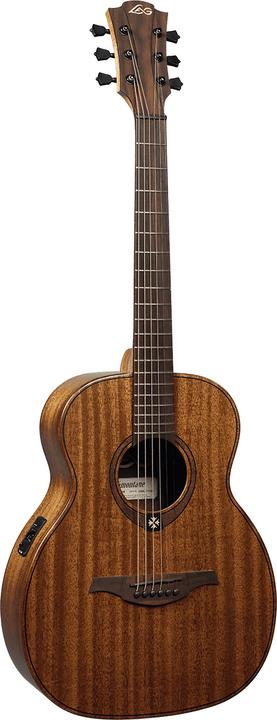 Image du produit Lâg Guitars Travel KAE (Guitare semi-acoustique, Graphite, Khaya)