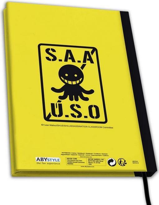 Image du produit ABYstyle Assassination Classroom - Koro sensei (A5, Couverture rigide)