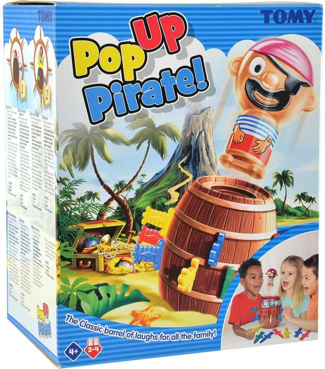 Tomy Pop-Up Pirate! (German, French)
