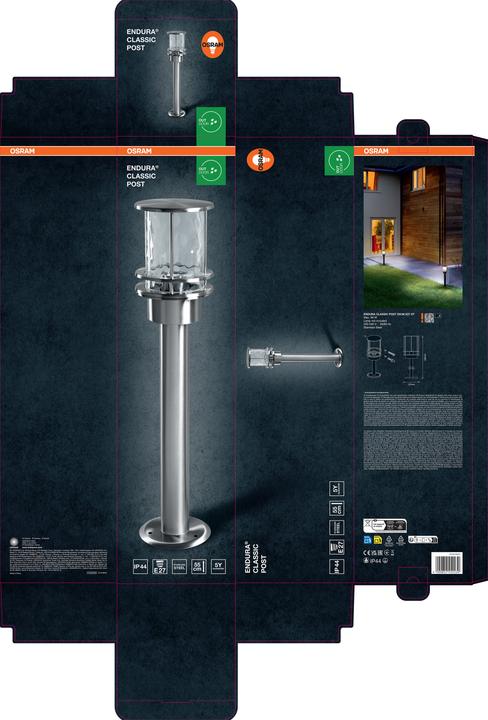 Produktbild Osram ENDURA® CLASSIC POST 55cm E27 (E27, IP44)
